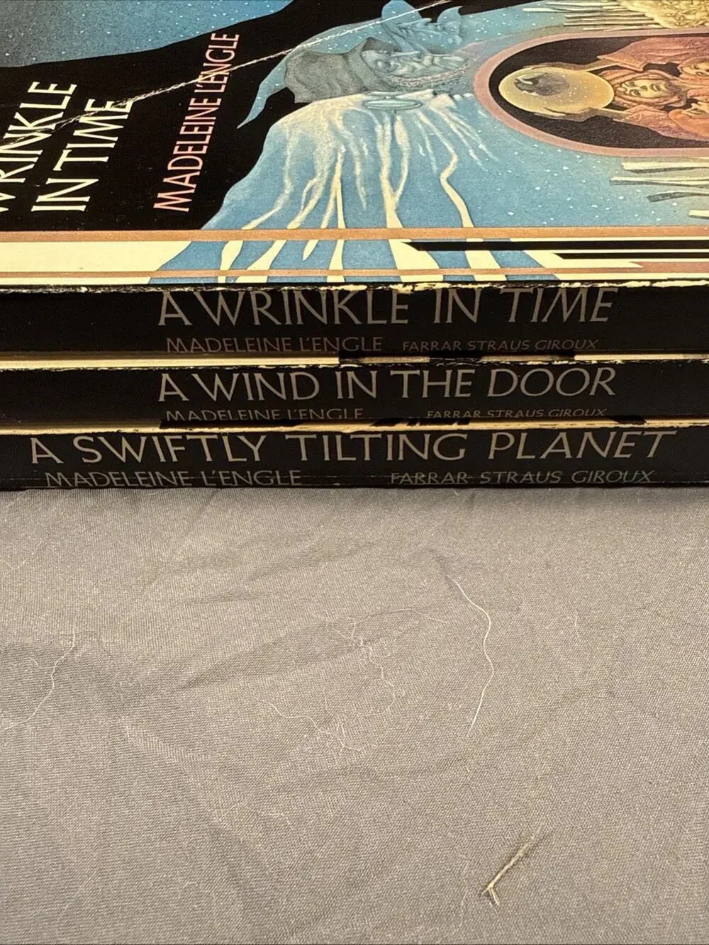 A Wrinkle In Time, A Wind In The Door, A Swiftly Tilting Planet Set